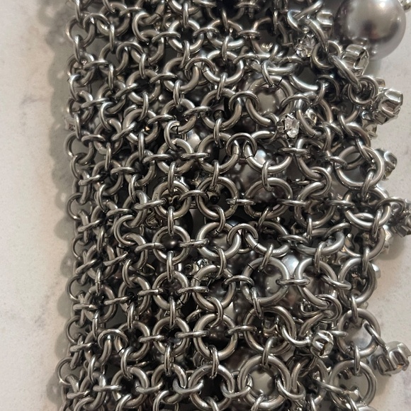 Chunky heavyweight small loop chain necklace - Picture 8 of 10